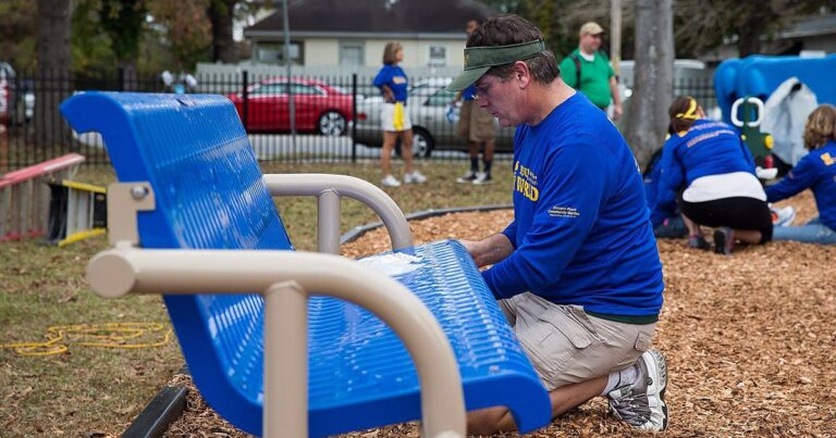 Playground maintenance