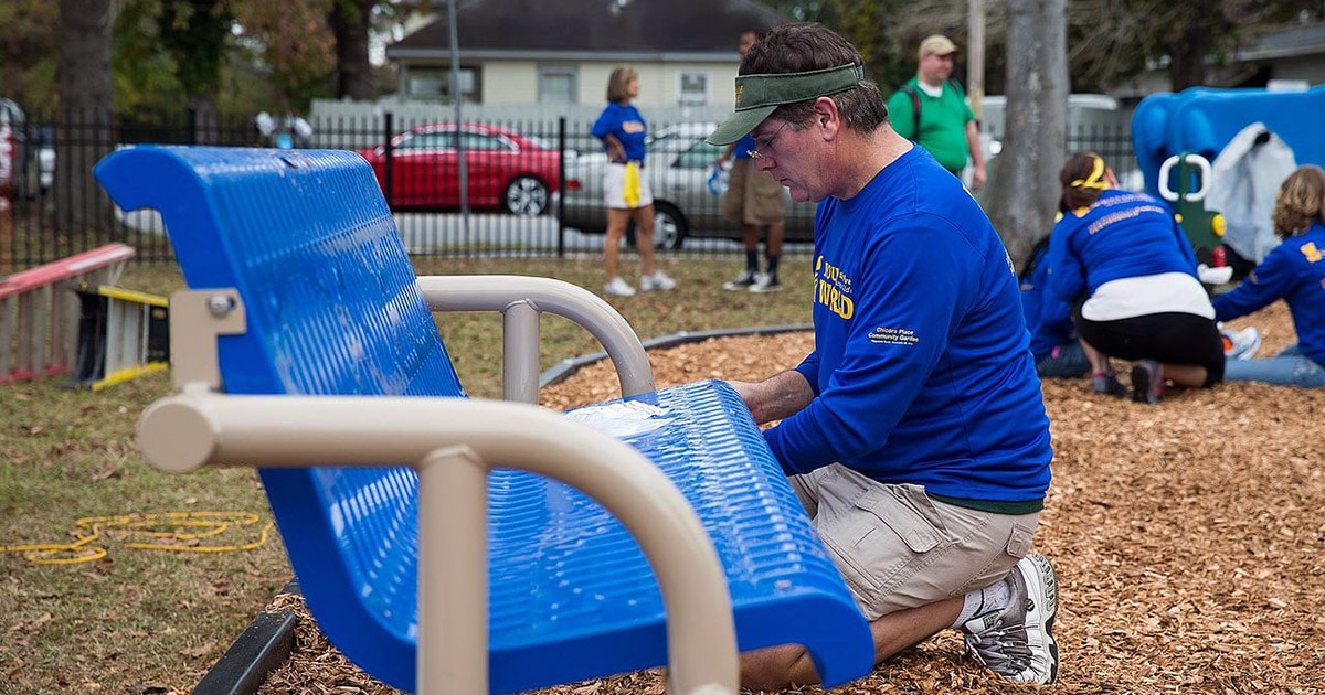Playground maintenance
