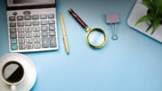 Accountant's desk