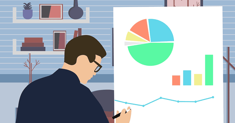 Business analyst's presentation