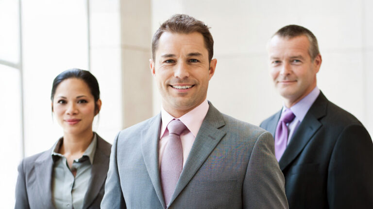 Senior accounting executives group photo